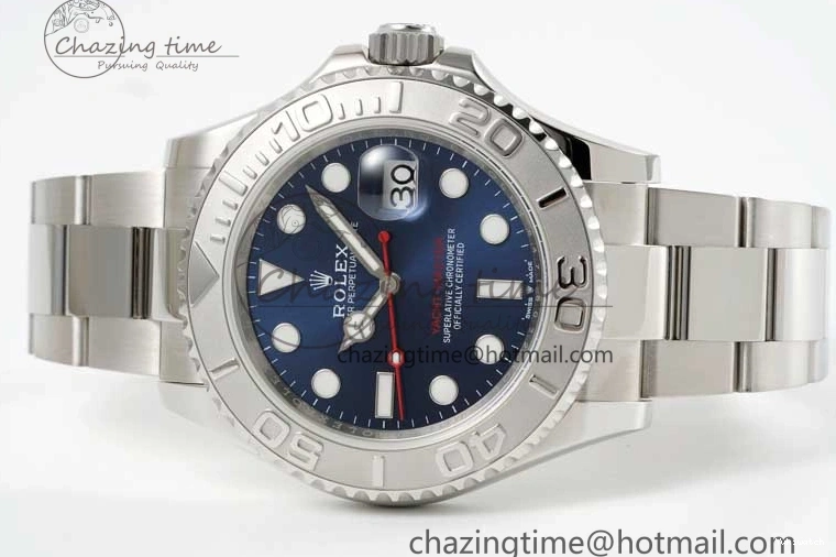 1:1 GSF A2836 SS Yacht-Master Best Bracelet on 126622 Edition Blue Dial 0514